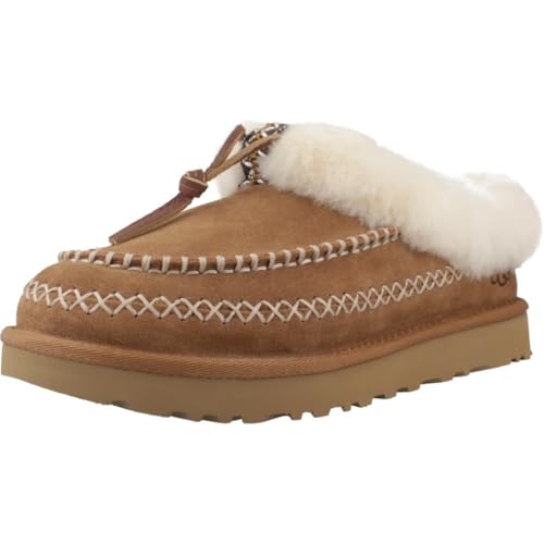 UGG Women's Tasman Alpine Slipper, Chestnut, 10
