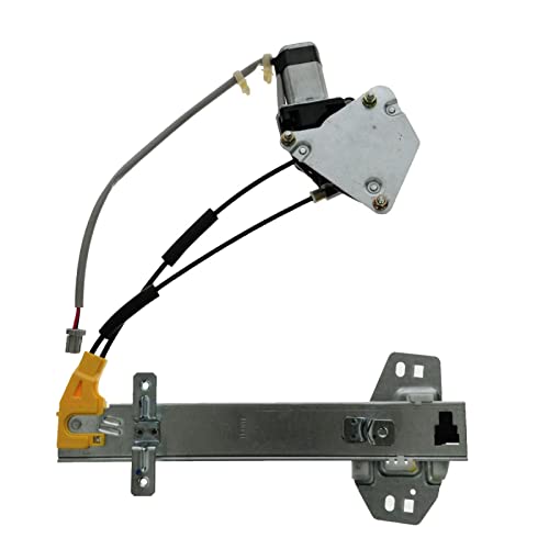 Image of TRQ Rear Left Power Window Regulator & Motor Assembly Drivers Side Compatible with 1994-1997 Honda Accord HO1550109