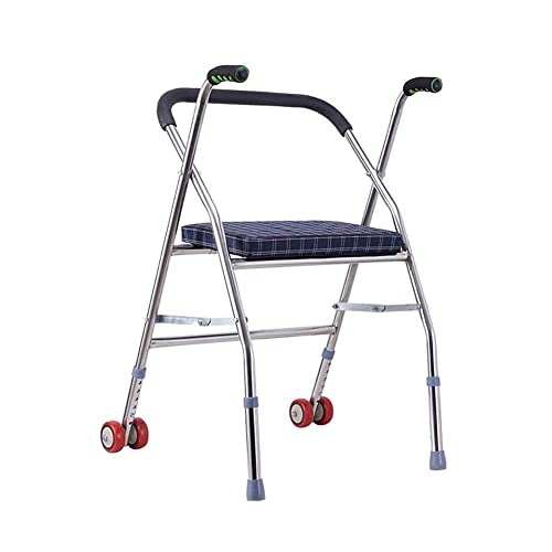 NB Lightweight Wheel Rollator Elderly Walker, Wheeled, with Seat Plate, Elderly Walker, Walker, Foldable Laydies