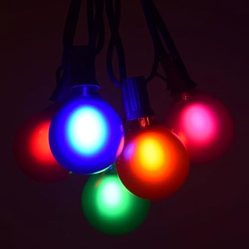 Hometown Evolution G50 25ft Color Outdoor Globe String Lights