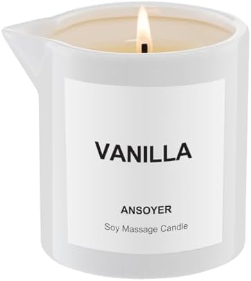 Bougie de Massage - Hydratant et nourrissant pour SPA à domicile ...