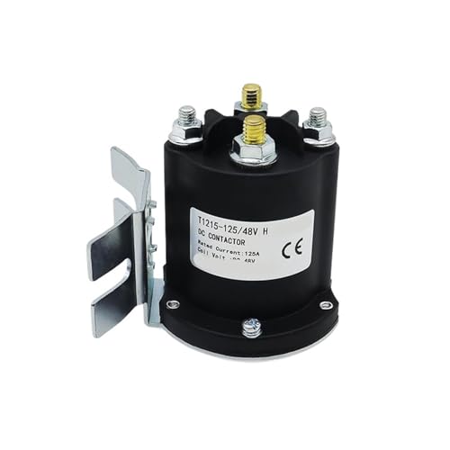 Contactor de bomba de 24V CC tipo relé industrial de potencia de 125A