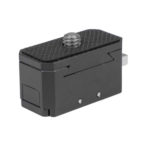 Soporte de vídeo estable y placa de liberación rápida para fotografía y streaming