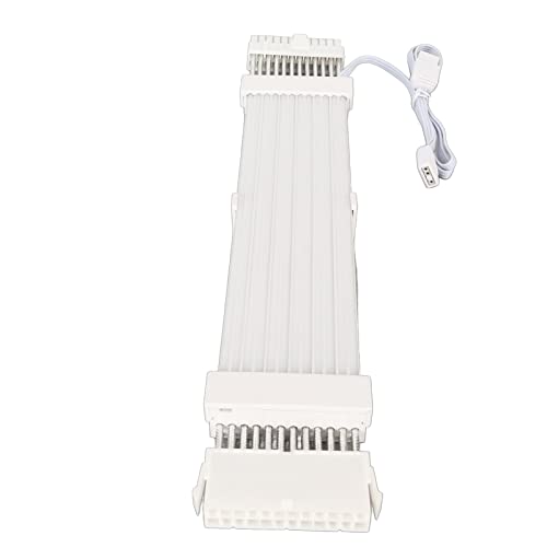Cable de extensión ARGB de 24 pines y 18 AWG para fuente de alimentación de PC 4
