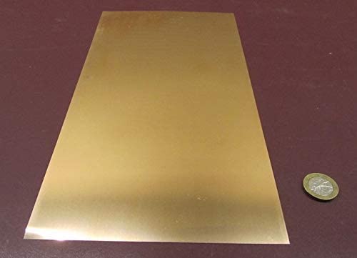 510 Phosphorus Bronze Shim .005" Thick x 6.00" Width x 12.00" Length 1 Pc