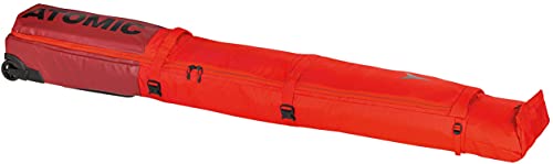 Atomic Bolsa Ruedas Rs Double Ski Wheelie Funda Esquí, Adultos Unisex, Red Rio Red Multicolor , Talla Única Atomic Bolsa Ruedas Rs Double Ski Wheelie Funda Esquí, Adultos Unisex, Red Rio Red Multicolor , Talla Única