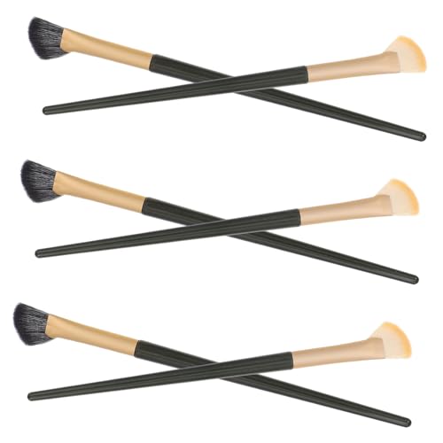 AUTSUPPL 6 piezas Brochas de Precisión para Cejas y Ojos Pinceles Angulados para Delineador y Corrector Herramientas Versátiles para Maquillaje Femenino y Sombras de Ojos