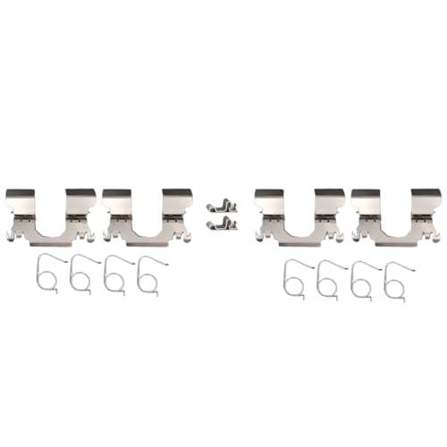 Image of Detroit Axle - Rear Brake Pads for 2017-2023 Nissan TITAN, Ceramic Brake