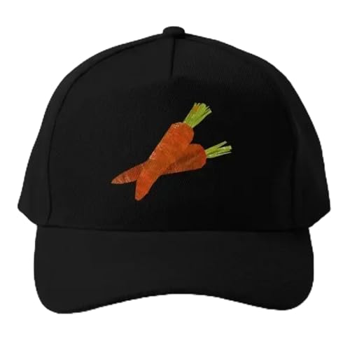 Casquette de baseball noire imprimée pour hommes et femmes
