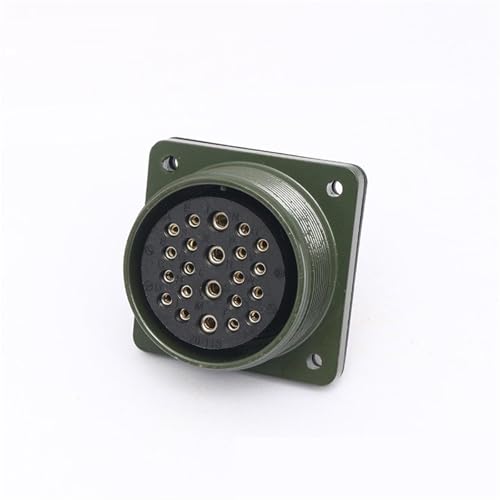 Conector rectangular militar de aviación 22 Pines MS3102A-28-11S miniatura 1