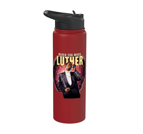 Oficial Luther Vandross Never Too Much Artwork Stainless Steel Insulated Water Bottle