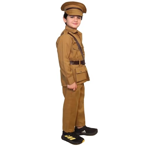 Image of Kaku Fancy Dresses Our Helper Costume for Boys & Girls | Social Helper Doctor, Nurse, Fireman, Postman, Teacher, Farmer Dress For Kids