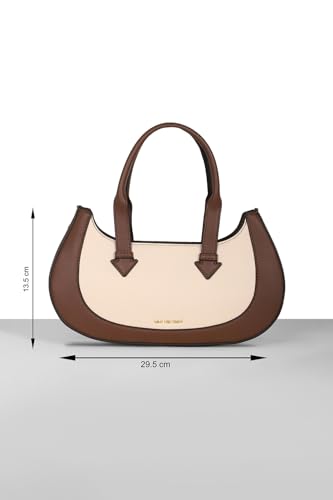 Image of Van Heusen Colour Blocked Women's Handbag | Handbags for Women | Bag for both Work and Weekend | Ladies purse | Stylish Hand Bag |Gift For Women