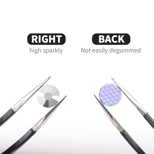 Image of Hotfix Rhinestones Bulk 3000PCS SS10 (2.7-2.9mm), Silver Glass Rhinestones for Clothes, Tumblers, Shoes DIY, Heat Transfer Flatback Gems for Crafts & Decoration