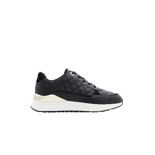 Aldo Cosmicstep001 - Tenis deportivos sintéticos negros para mujer, negro, 7 UK