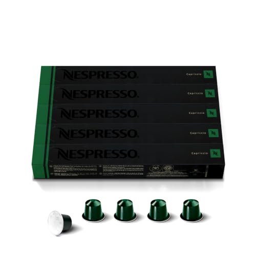 Nespresso Original, Capriccio, Medium Roast, 50-Count Espresso Pods