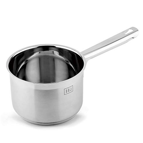 Cazo De 14 X 9,5 Cm, Mango Premium En Oferta Boj Cazo Batería De Cocina Premium - Acero Inoxidable - Recomendado Por Karlos Arguiñano (14 Cms Sin Tapa)