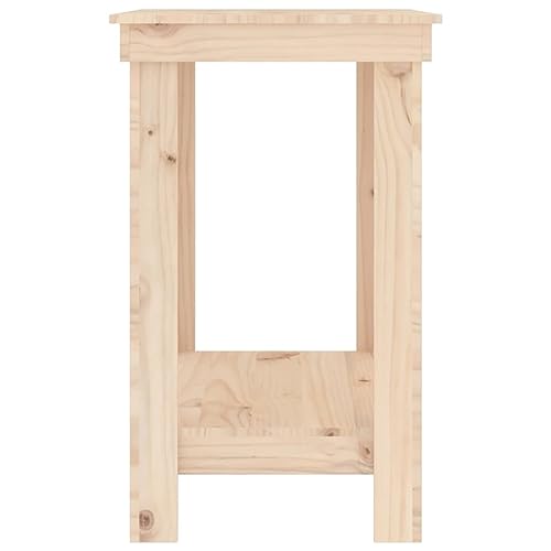 Banc d'outils atelier en bois 80x50x80 cm avec table de rangement intégrée - 7