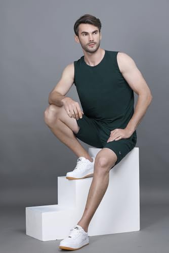 Image of GODFREY Men Co ord Set for Summer Cotton