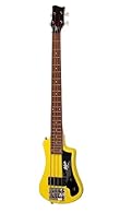 4-string Shorty Series Lindekorpus maple neck Rosewood fingerboard 1 x Hofner humbucker pickup Hardware: nickel Colour: Rapeseed Includes: gig bag