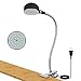 Led Machine Light,12W Clip Clamp Light, IP65 Water Proof Flexible Gooseneck Lamp 1200 Lumens for Lathe Milling, Drill Press, Industrial Lightingâ€¦