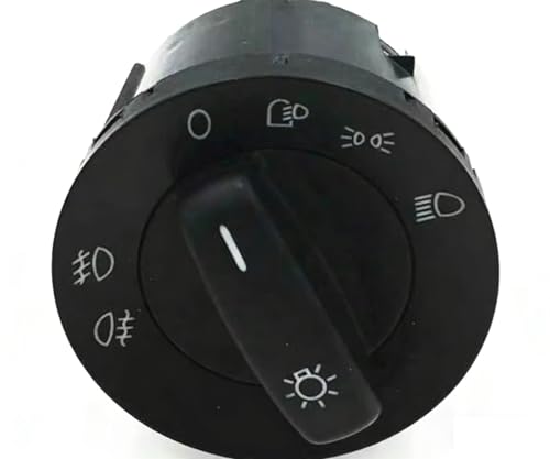 Interruptor de luces para VW Golf y Jetta V mando faros antiniebla 1K5