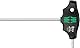 Wera 05023453001 454/7 HF Set 2, Quergriff-Schraubendreher-Satz, 7-teilig Schwarz Hex-Plus - metrisch