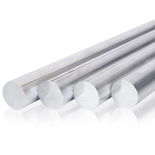 1 Inch Diameter Round Aluminum Bar, 13" Length, 6061 T6511