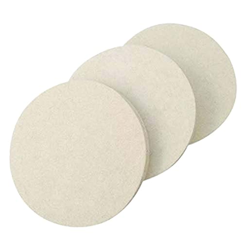 Image of DIY Crafts Felt Pad Only For Your Kit Universal Drill Nut Polishing Car Motorbike Care Gross Wax Polishing Buffing Car Polishing Buffer Drill Adapter Connector Drill (1x, 4 inchinch Felt Pads Only)