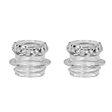 Univen Glass Coffee Percolator Knob Top fits Coletti Bozeman and Butte 2 Pack