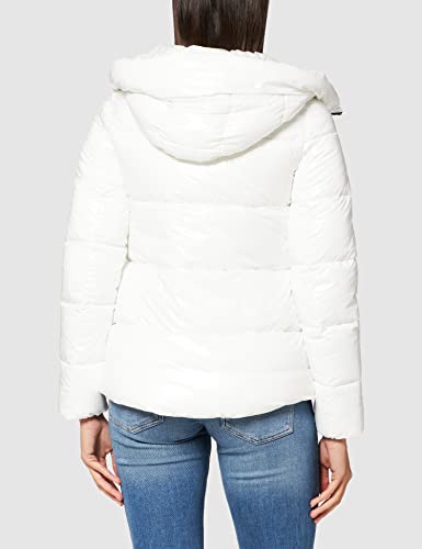 Geox W EMALISE Donna Parka Cloud White, 38