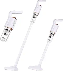 Multifunction Lightweight Handheld Vacuum Cleaner 120W Powerful 2-in-1 Portable Handheld Wireless Vacuum Cleaner for Hard Floor, Carpet, Pet Hair, Home, Office, Car Cleaning Vacuum Cleaner (pack of1)