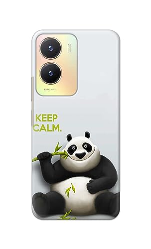 Image of PRINTFIDAA� Printed Hard Back Cover Case for Vivo T2x 5G Back Cover (Cartoon Panda) -2808