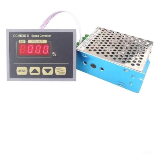 Regulador digital DC 21kHz con controlador motor PWM 12V-80V 30A suave 3