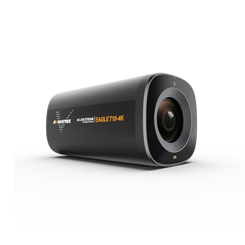 AVMATRIX Eagle T10-4K Streaming Camera with 10X Zoom