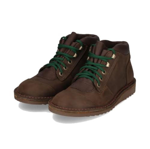 JIM GREEN Men's African Ranger Boots Lace-Up Water Resistant Full Grain Leather Work or Hiking Boot (Houston Brown, US Footwear Size System, Adult, Men, Numeric, Medium, 8)