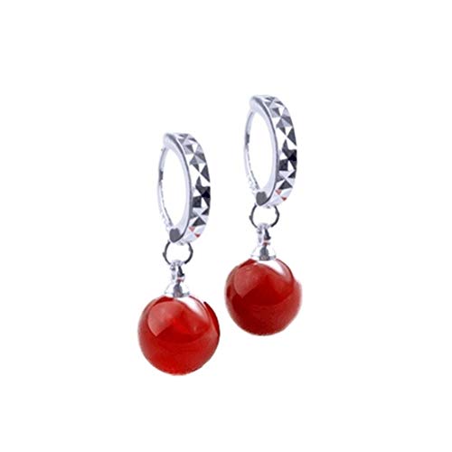 Boucles d'oreilles créoles perles rouges pour illuminer vos tenues de soirée