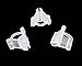 Honbay 150pcs Mini Plastic Plant Grafting Clips Gardening Tool