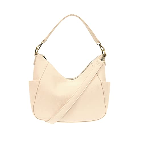 Image of Joy Susan Womans Trish Convertible Hobo Bag - Alabaster