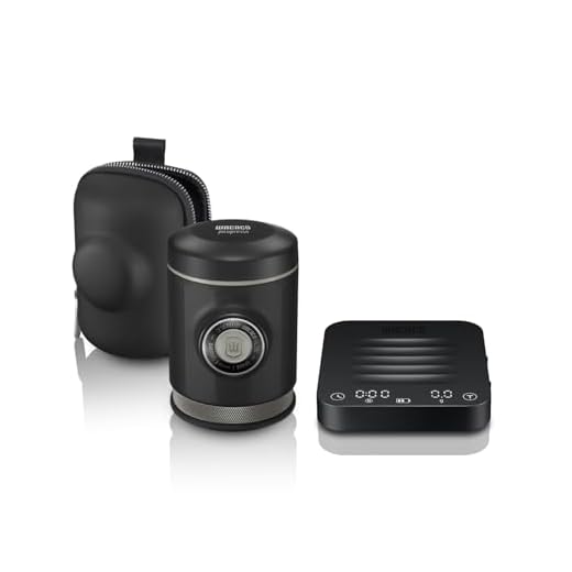 WACACO Picopresso & Exagram Pro Scale Bundle - Professional Portable Espresso Maker with Precision Scale and Timer