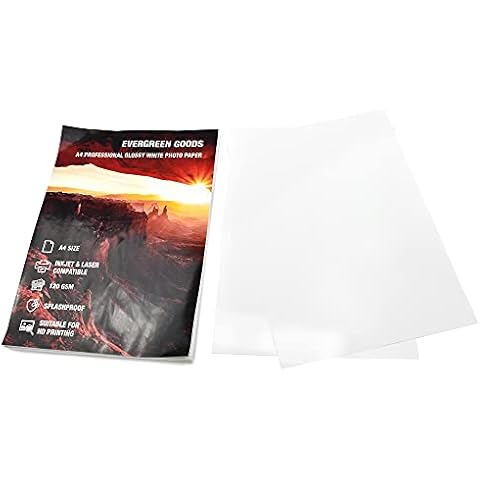Evergreen Goods A4 Glossy Double-Sided Photo Paper Cover