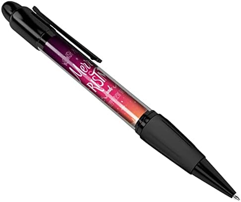 Destination Vinyl Pens Cute Cartoon Ginger Foxes Black Ballpoint Pen - Vixen Wildlife #8609