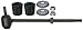 ACDelco Professional 45G1944 Rear Suspension Stabilizer Bar Link Assembly