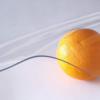 Bureze Alfombra de protección de suelo de madera de PVC transparente antideslizante impermeable esterilla de yoga silla de oficina mesa de café Muebles Anti-arañazos alfombra