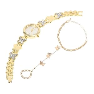 TENDYCOCO horloge armband set pols decoratie modieuze armbanden voor dames pak cadeaus herdenkingsgeschenken delicate quartz horloge strass horloge Glas versieren Combo plaat