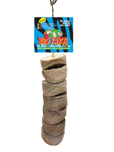 Wesco Pet Original Bird Kabob Shreddable Bird Toy
