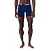 Lacoste Mens Cotton Stretch Essentials Boxer Briefs, 5-Pack, Deep Ocean, Medium