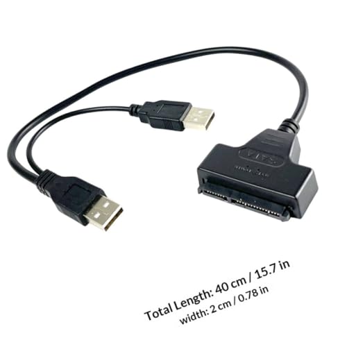 Cable Convertidor Serial Ata a USB 5 pulgadas BESPORTBLE miniatura 2