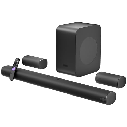Image of Zebronics Juke Bar 9890 1030W Soundbar 2026 Launch, 5.1.2 CH Surround Sound, Dolby Atmos, DTS X, BT v5.3, HDMI eARC, Optical in, Wireless Subwoofer, True Wireless Rear Satellites, 5 Driver Soundbar