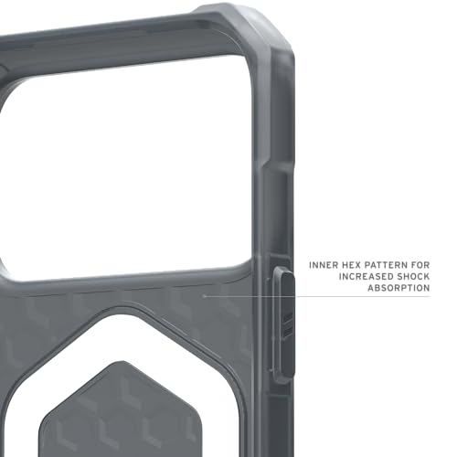 Image of Urban Armor Gear UAG Essential Armor Magnetic Compatible, Rugged Slim Sleek Shockproof Anti-Slip Military Grade Protective Case /Cover Designed for iPhone 17 Pro Max (2025) - Ash